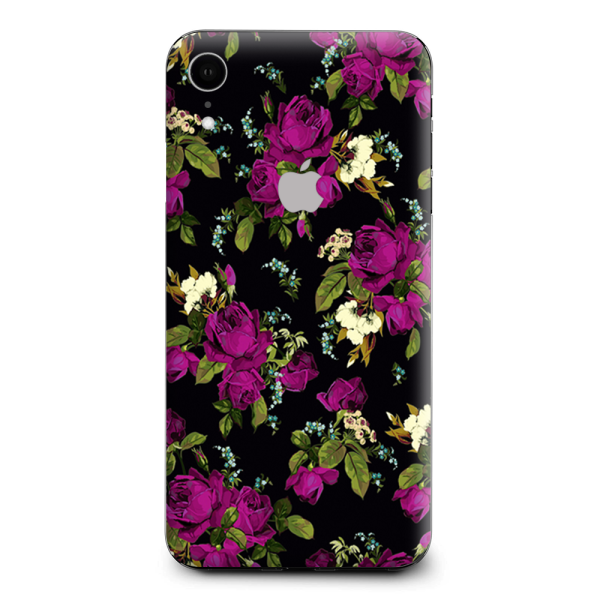 Rose Floral Trendy Apple iPhone XR Skin Sale