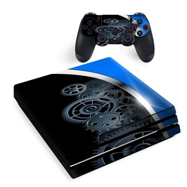 Mechanical Gears Motion Sony PS4 Pro Skin Sale