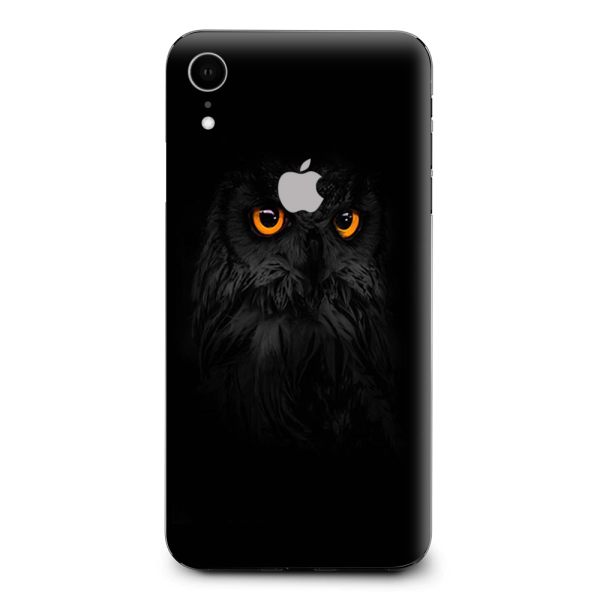 Owl Eyes In The Dark Apple iPhone XR Skin Hot on Sale