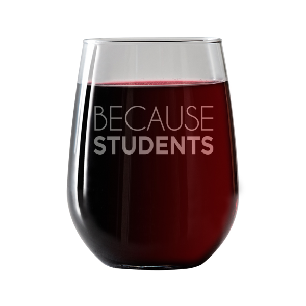 Because Students Attention Teachers this is for you Stemless Wine Glass Online Hot Sale