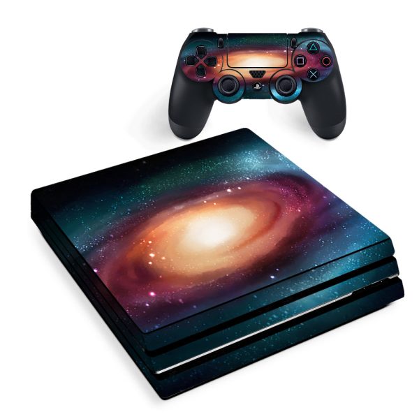 Universe Wormhole Outer Space Galaxy Sony PS4 Pro Skin Supply