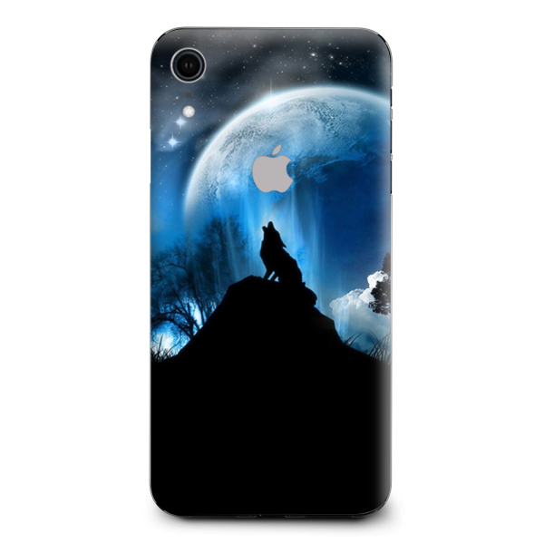 Howling Wolf Moon Apple iPhone XR Skin Sale