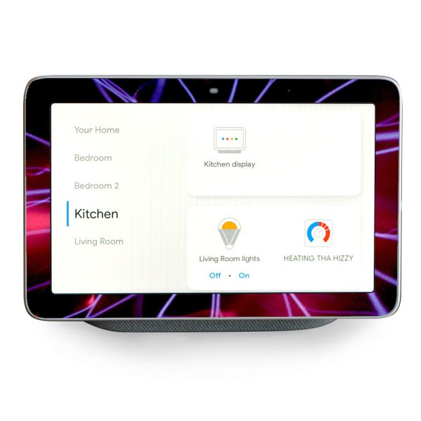 Plasma Ball Electricity Bolts Google Home Hub Skin For Cheap