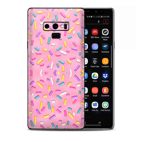 Sprinkles Cupcakes Ice Cream Samsung Galaxy Note 9 Skin Online