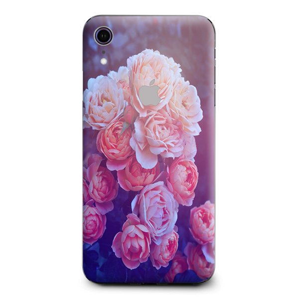Pink Roses Apple iPhone XR Skin Sale