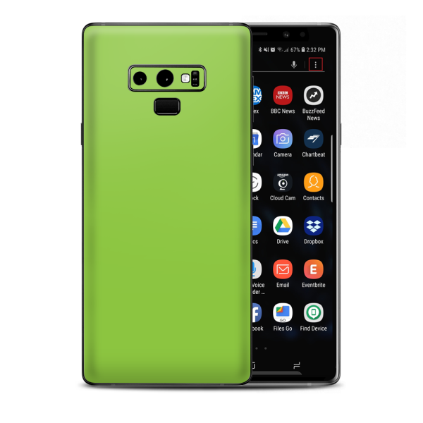 Lime Green Samsung Galaxy Note 9 Skin Hot on Sale