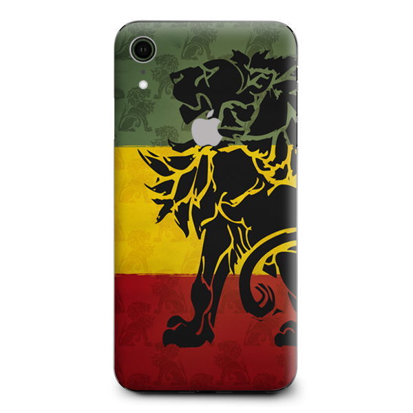 Rasta Lion Africa Apple iPhone XR Skin Online now