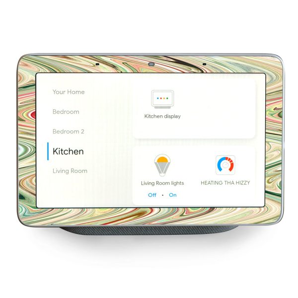 Marble Abstract Motion Google Home Hub Skin For Sale