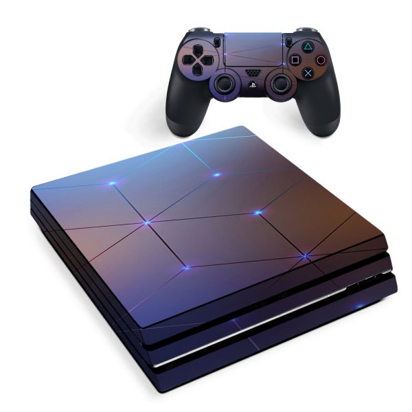 Vector Weird Digital Glass Sony PS4 Pro Skin Online Sale