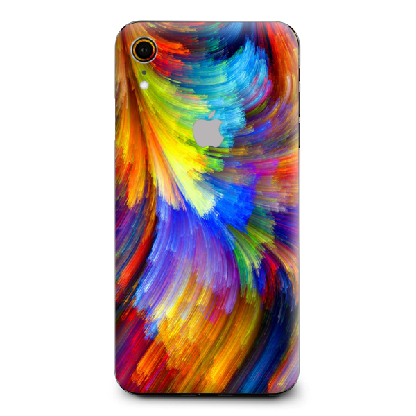 Watercolor Paint Apple iPhone XR Skin For Discount