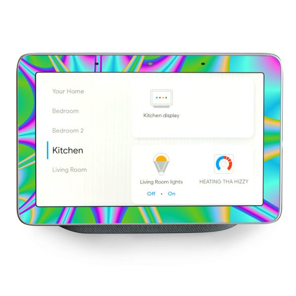 Multi Swirl Marble Granite Google Home Hub Skin Cheap