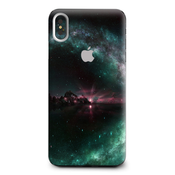 Galaxy Planet Shine Moon Apple iPhone XS Max Skin For Cheap
