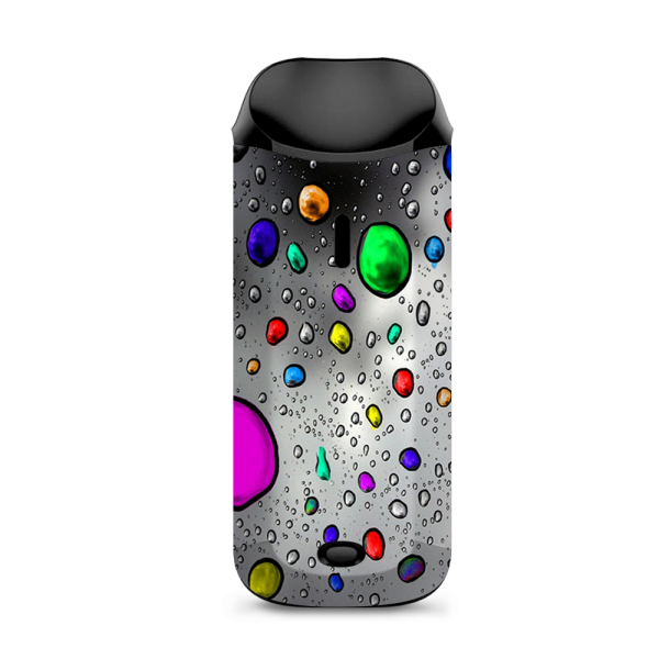 Colored Rain Drops 3D Effect Vaporesso Nexus AIO Kit Skin Online Sale