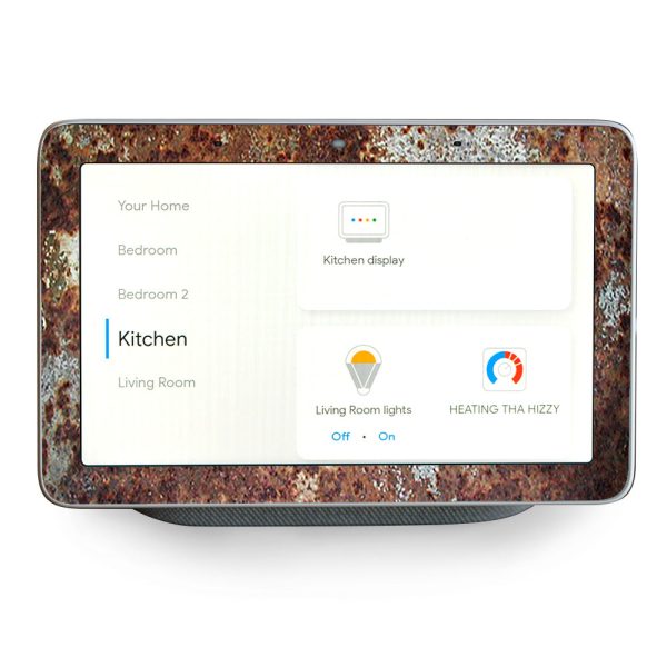 Rust Corroded Metal Panel Damage Google Home Hub Skin Online