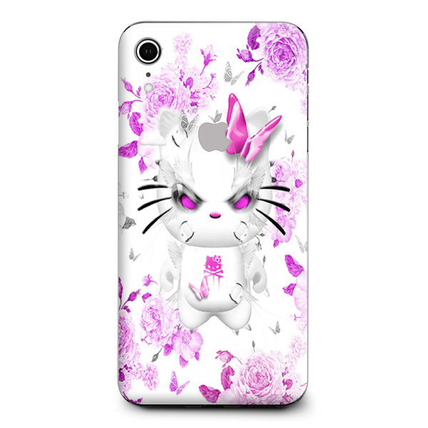 Mean Kitty In Pink Apple iPhone XR Skin Supply