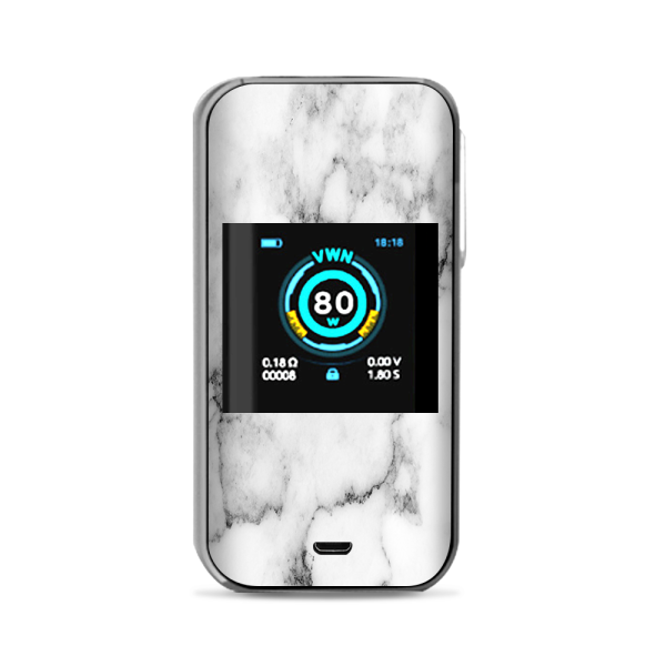 Grey And White Marble Panel Vaporesso Luxe Nano Kit Skin Sale