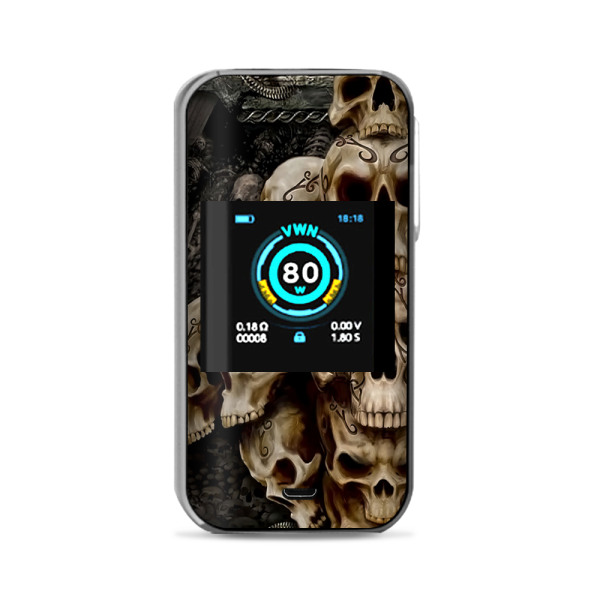 Wicked Skulls Tattooed Vaporesso Luxe Nano Kit Skin For Sale