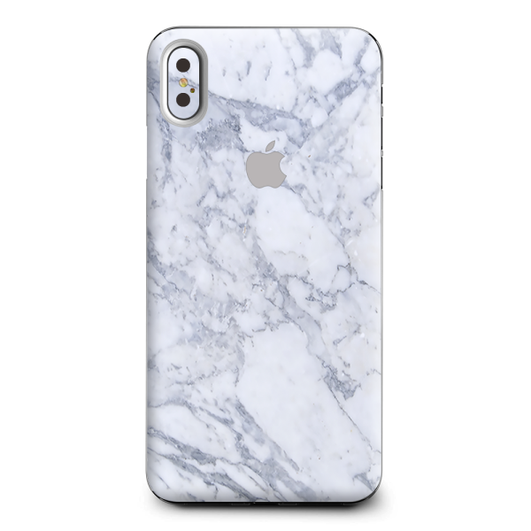 Grey White Standard Marble Apple iPhone XS Max Skin Online Sale