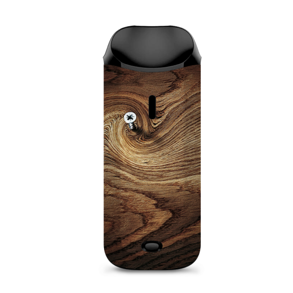 Dark Wood Knot Screw In Walnut Vaporesso Nexus AIO Kit Skin Discount