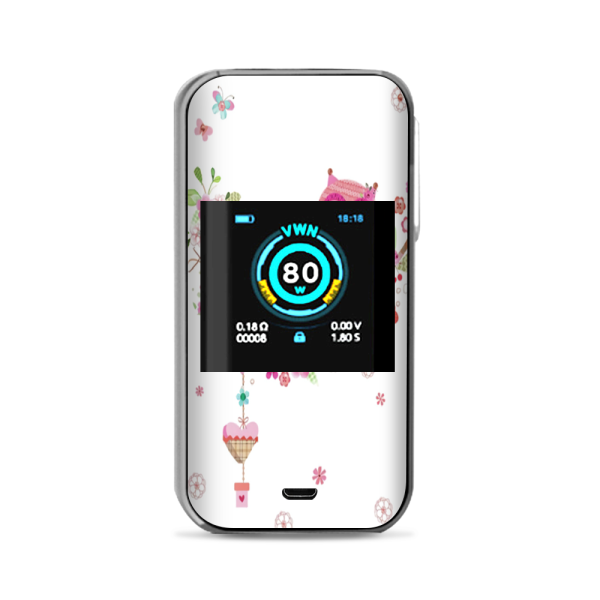 Owls In Tree Teacup Cupcake Vaporesso Luxe Nano Kit Skin For Sale