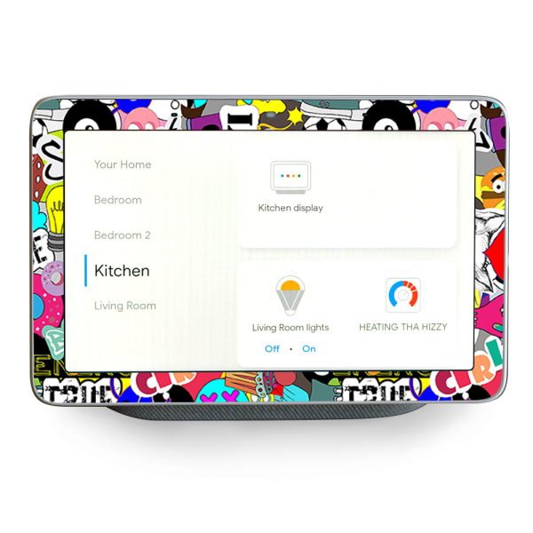 Various Art Stickerslap Google Home Hub Skin Online Sale