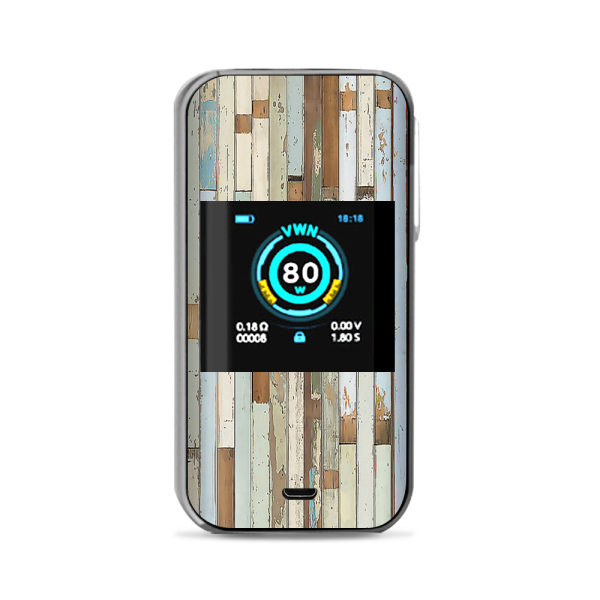 Beach Wood Panels Teal White Wash Vaporesso Luxe Nano Kit Skin Cheap