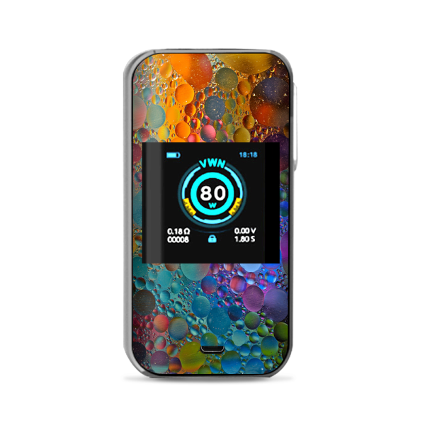 Color Bubbles Splash Drip Vaporesso Luxe Nano Kit Skin For Cheap