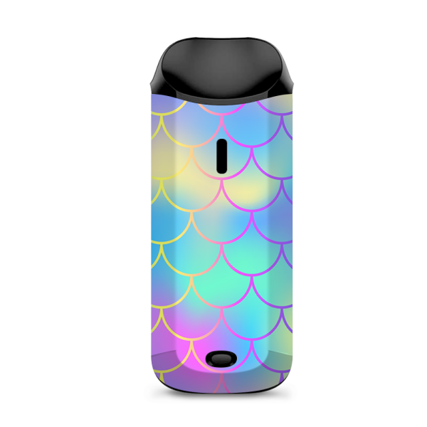 Pastel Colorful Mermaid Scales Vaporesso Nexus AIO Kit Skin For Discount