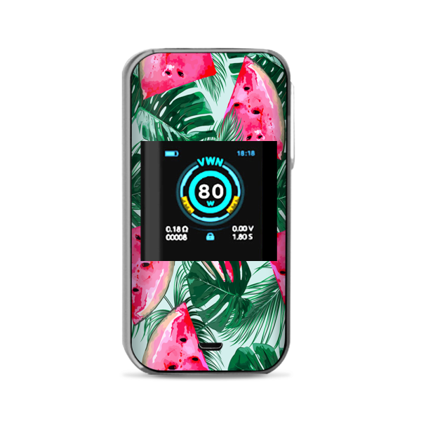 Watermelon Pattern Palm Vaporesso Luxe Nano Kit Skin Sale