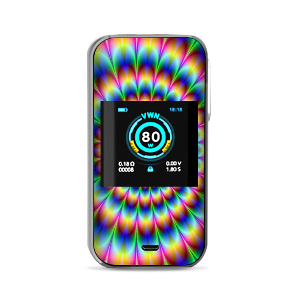 Trippy Hologram Dizzy Vaporesso Luxe Nano Kit Skin For Sale