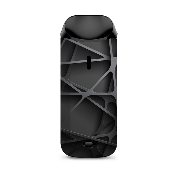 Black Metal Web Panels Vaporesso Nexus AIO Kit Skin Supply