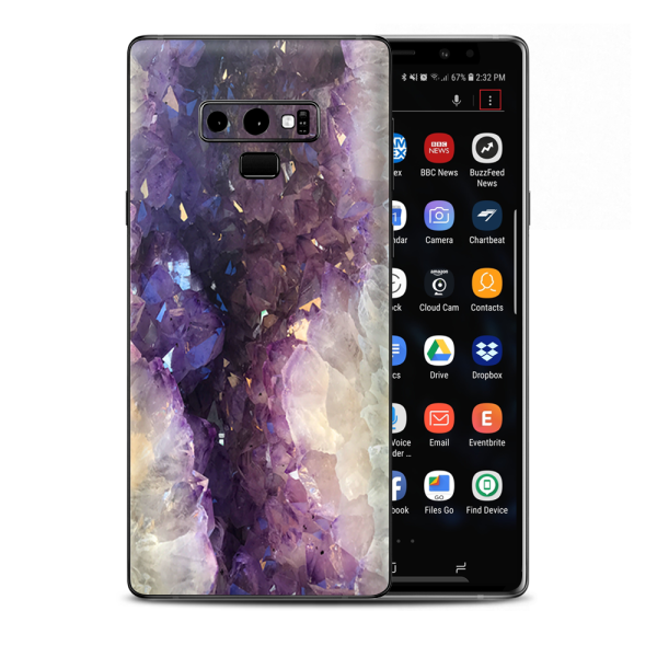 Wood Marble Samsung Galaxy Note 9 Skin Sale