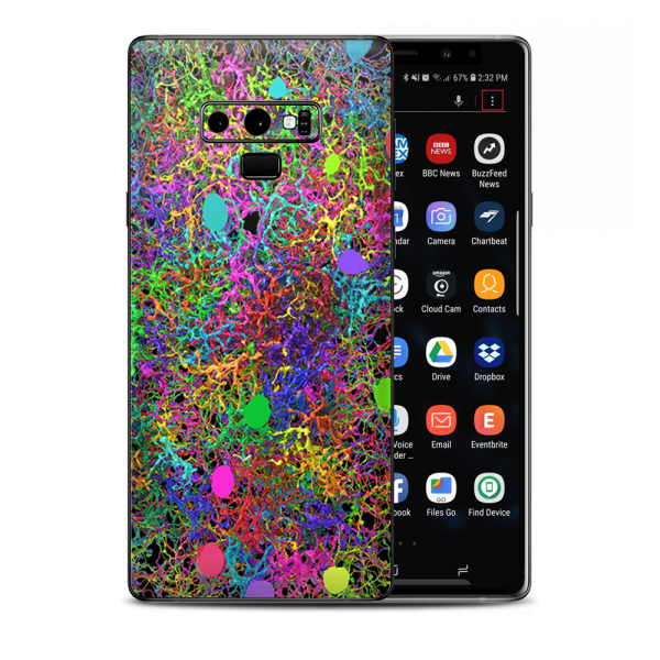 Paint Splatter Samsung Galaxy Note 9 Skin on Sale
