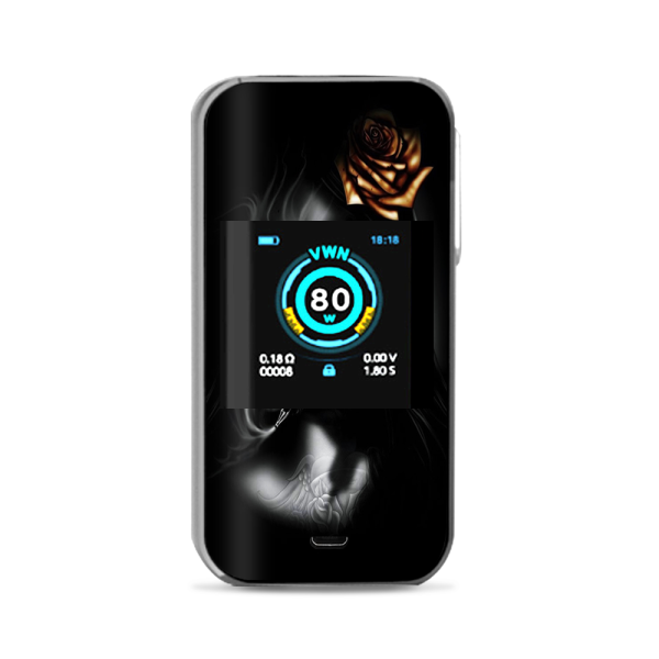 Dark Rose Tattoo Girl Vaporesso Luxe Nano Kit Skin Hot on Sale