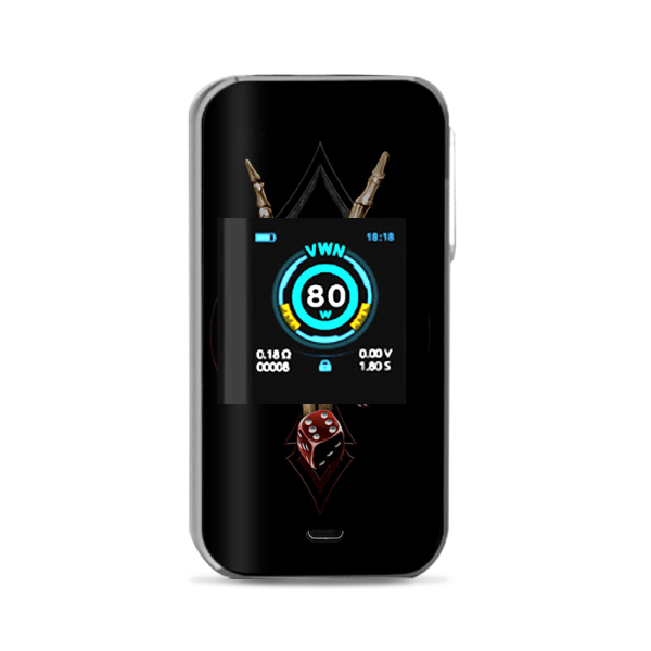 Ace Of Spades Skull Hand Vaporesso Luxe Nano Kit Skin Supply