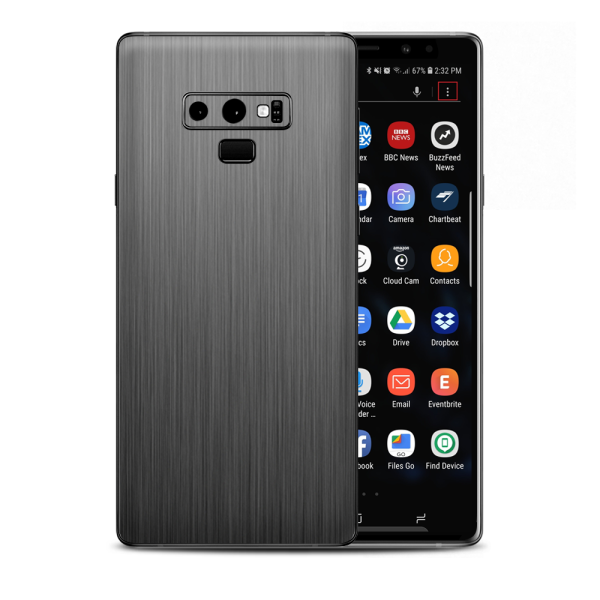 Brushed Metallic Pattern Samsung Galaxy Note 9 Skin Fashion