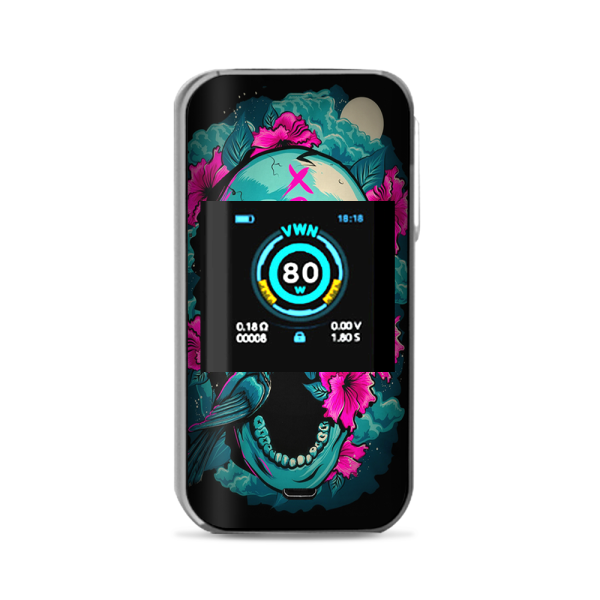 Skull Dia De Los Muertos Design Bird Vaporesso Luxe Nano Kit Skin For Cheap