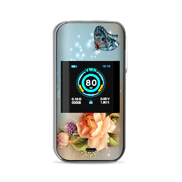 Sparkle Butterfly Flowers Vaporesso Luxe Nano Kit Skin Cheap