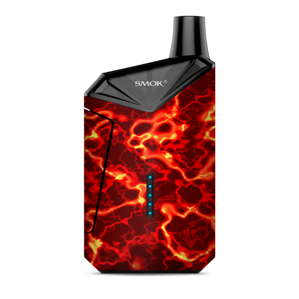 Lave Hot Molten Fire Rage Smok  X-Force AIO Kit  Skin For Cheap