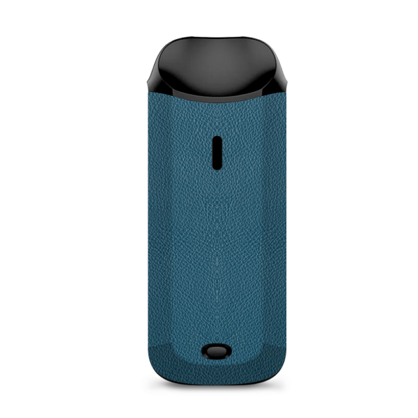 Blue Teal Leather Pattern Look Vaporesso Nexus AIO Kit Skin Fashion
