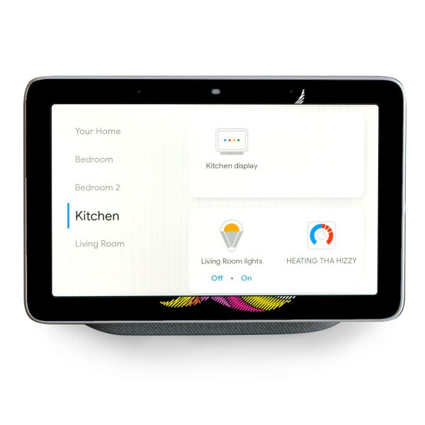 Colored Unicorn Abstract Google Home Hub Skin For Cheap