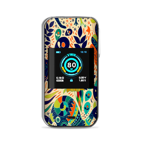 Pop Art Toucan Color Tropical Design Vaporesso Luxe Nano Kit Skin For Discount