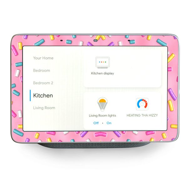 Sprinkles Cupcakes Ice Cream Google Home Hub Skin Online Hot Sale