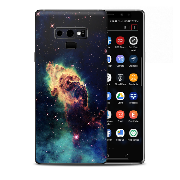 Nebula 2 Space Galaxy Samsung Galaxy Note 9 Skin Fashion