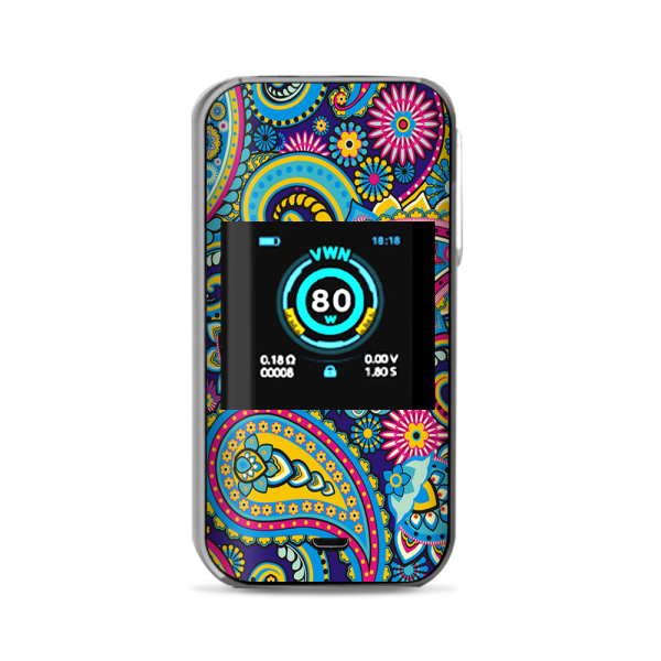 Colorful Paisley Mix Vaporesso Luxe Nano Kit Skin Sale