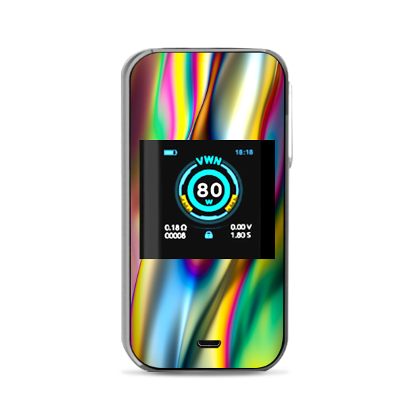 Oil Slick Rainbow Opalescent Design Awesome Vaporesso Luxe Nano Kit Skin Online Hot Sale