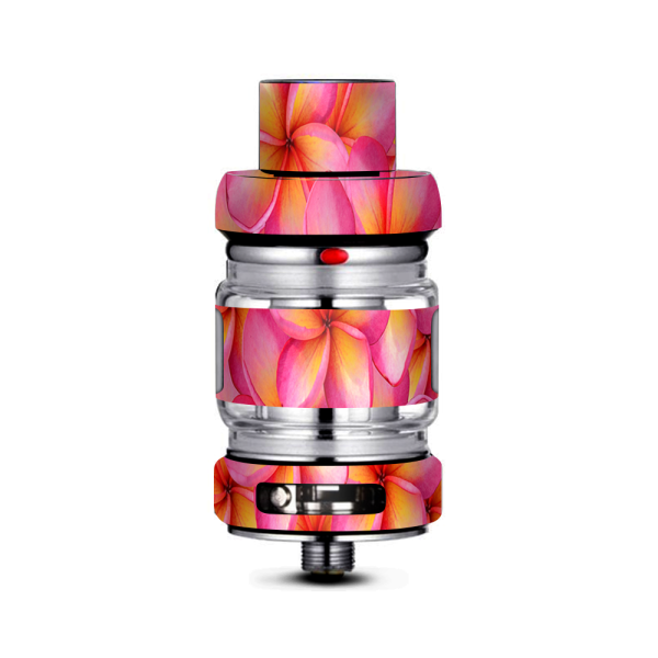 Plumerias Pink Flowers Freemax Mesh Pro Tank Skin For Cheap