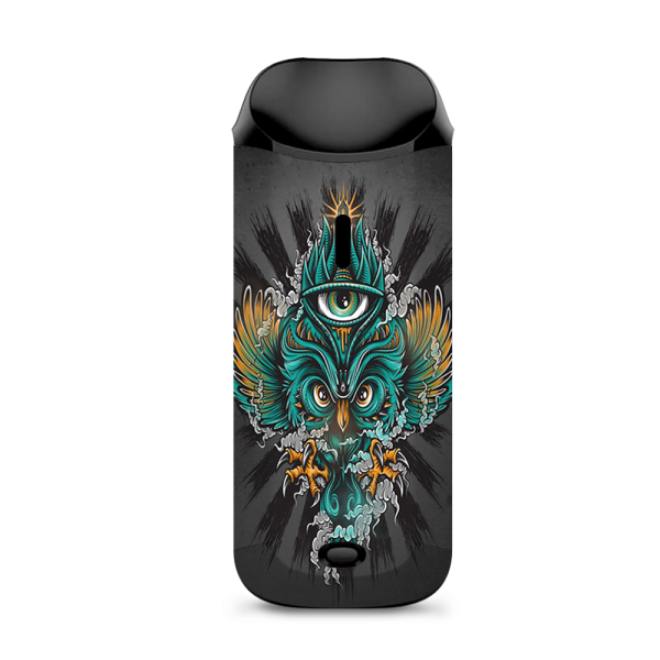Owl Eye Tattoo Art Vaporesso Nexus AIO Kit Skin Cheap