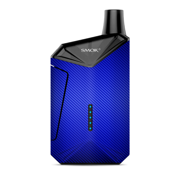 Blue Carbon Fiber Look Smok  X-Force AIO Kit  Skin For Discount