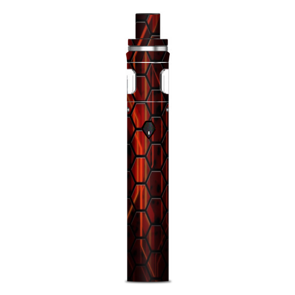 Abstract Red Metal Smok Nord AIO 19 Skin Hot on Sale